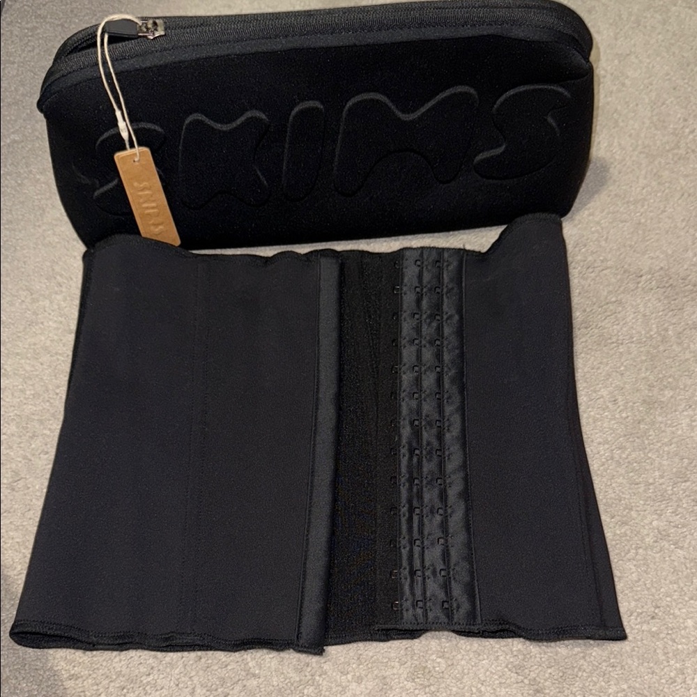 SKIMS Black Shapewear Corset